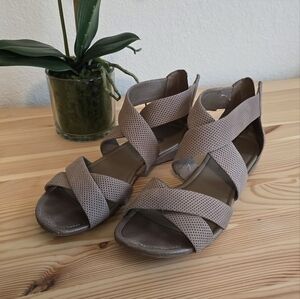 Ecco Bouillon Band Leather Sandals